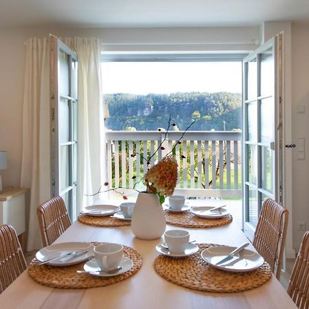 Traumhaftes Gaestehaus An Elberadweg Und Bastei Rathen Exteriér fotografie